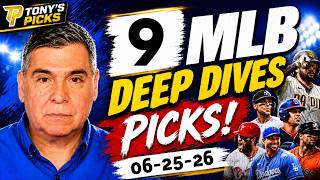 MLB Picks for Today, Thursday 6/25/26