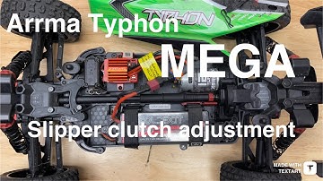 Arrma Typhon Slipper clutch adjustment