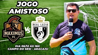 MAXIMUS FC  X  REAL LUZIA | AO VIVO | TV ESPORTE SERGIPANO