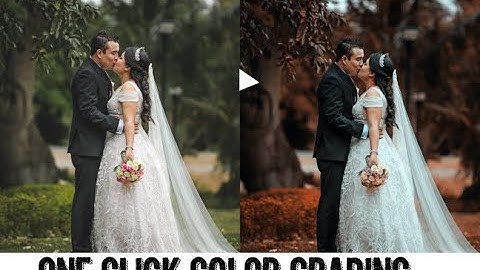 One Click Color Grading (PhotoShop)