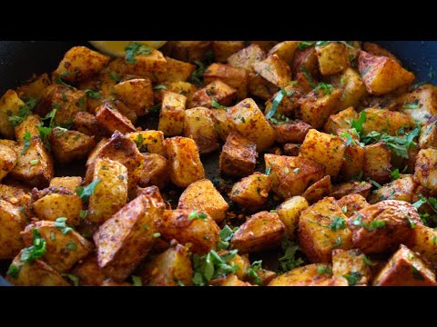 How to Make Lebanese Batata Harra Spicy Roasted Potatoes