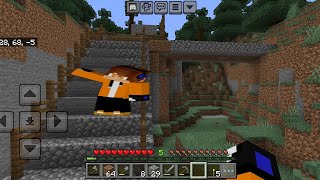 Minecraft survival episode 3 ( Nag build ako ng HAGDANAN )