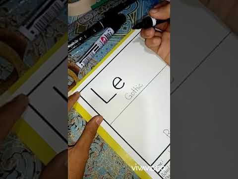 Apat na Uri ng Pagleletra - Industrial Arts EPP Grade 4