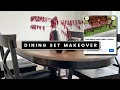 Making over a FREE Dining Set | High End Furniture Makeover