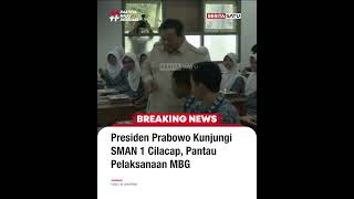 Prabowo Kunjungi Sman 1 Cilacap Pantau Pelaksanaan Mbg beritasatu