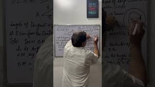 Ch-10, Circles, Class-10, CBSE, Solution of Ex-10.2, (Q-6-7) #education #maths