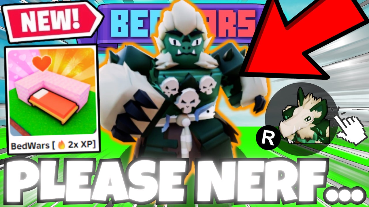 Новое обновление сломало этот набор в Roblox Bedwars... (Несправедливо)