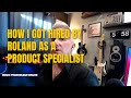 How I Got Hired by Roland as a Product Specialist