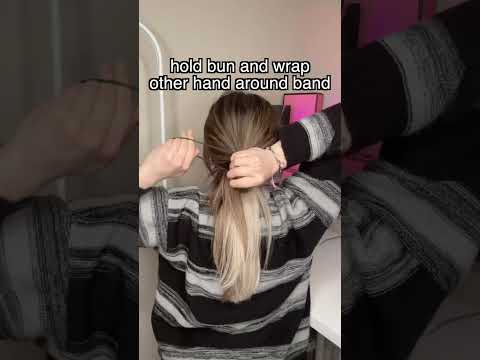 Wideo: Proste sposoby na utrzymanie bułki we włosach: 9 kroków (ze zdjęciami)