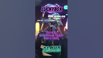 Onimusha Commander Alpha Luckybox Skin #mlbbheroes #gaming #mobilelegendsbangbang #mlbb #mlbbph