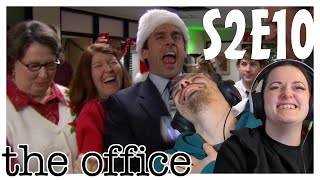 The Office REACTION \/\/ Season 2 Episode 10 \/\/ Christmas Party