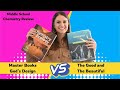 Middle School Chemistry Curriculum Comparison Quiz