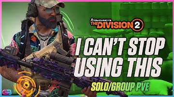THIS NEW GEAR SET IS A MONSTER! The Division 2 Solo/Group PVE LMG Build! SHRED ENEMIES IN SECONDS!