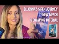 Hale Reveals: Reading Ellionna’s Siren Journey + New Merch & Drawing Tutorial!