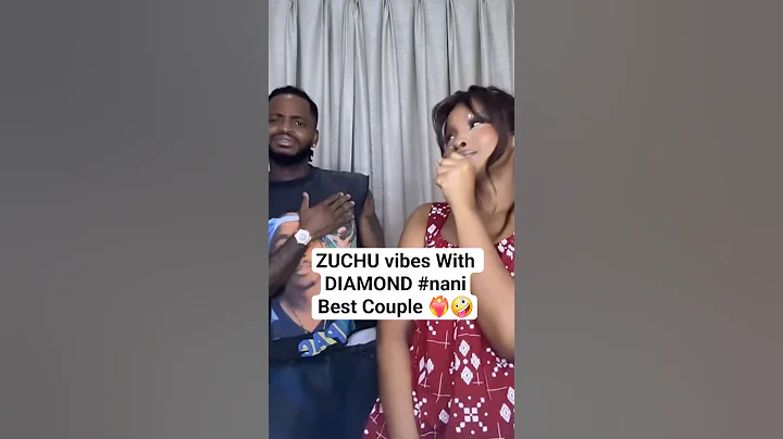 ZUCHU Dance With Her Hubby 😍DIAMOND Raha TUPU, #zuchu #jp #shorts