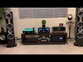 My Audiophile System Vegas “Triangle Signature Delta Speaker Review, Playing London Grammar!”