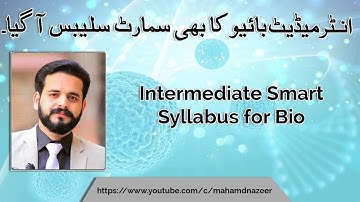 Intermediate Reduced Syllabus Biology 2020
