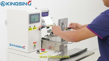Wire Harness Flag Labeling Machine