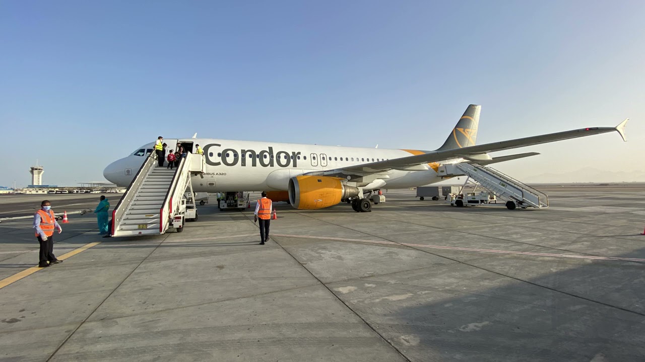 Ankunft in Hurghada • Condor DE 30 [D-AICA] A320 | Ägypten | Urlaub - Trip Report