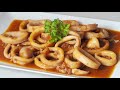 CALAMARES EN SALSA ¡Un plato familiar muy rápido!