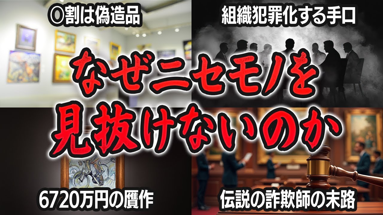 アートは偽造だらけ。なぜプロでも見抜けないの？