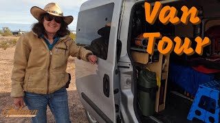 Living BIG in a ProMaster City | Van Tour