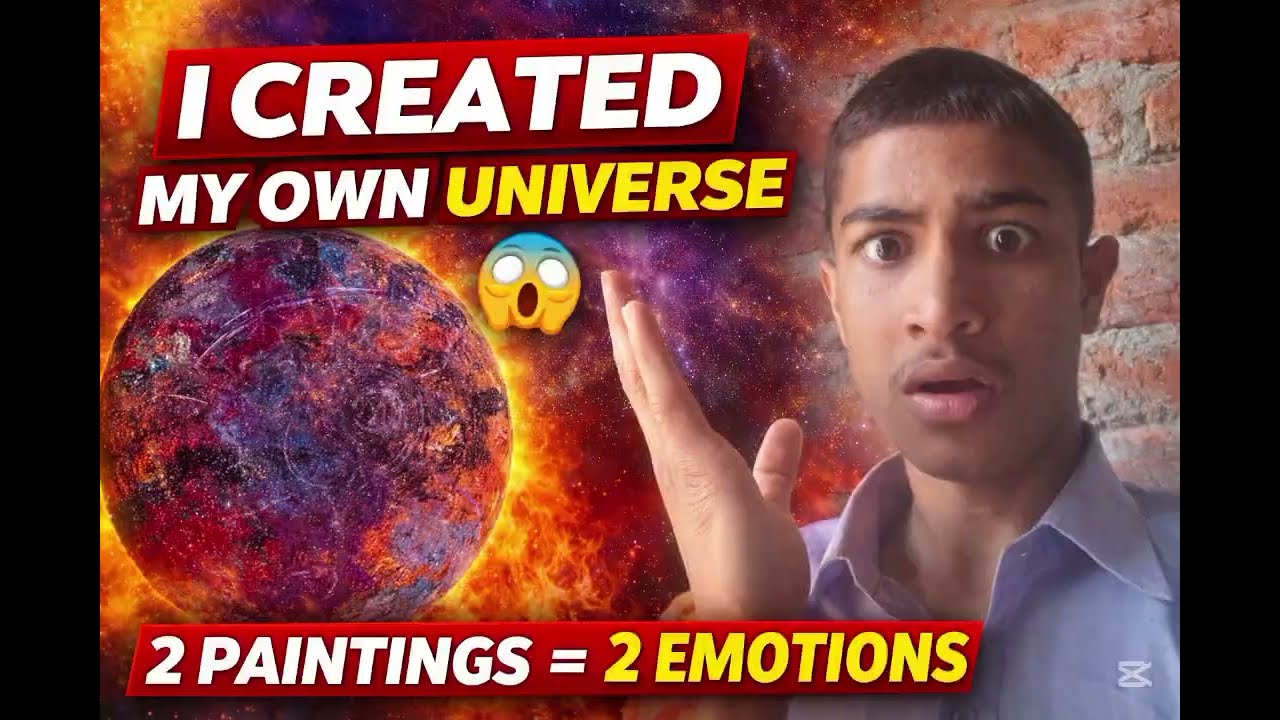  सोच से बनी 2 यूनिक पेंटिंग 🎨 | Abstract Art Experiment\\Unity Army\\