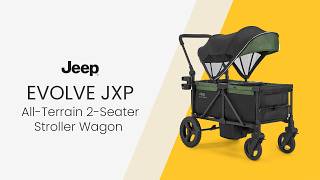 Jeep Evolve JXP All-Terrain 2-Seater Stroller Wagon (by Delta Children)