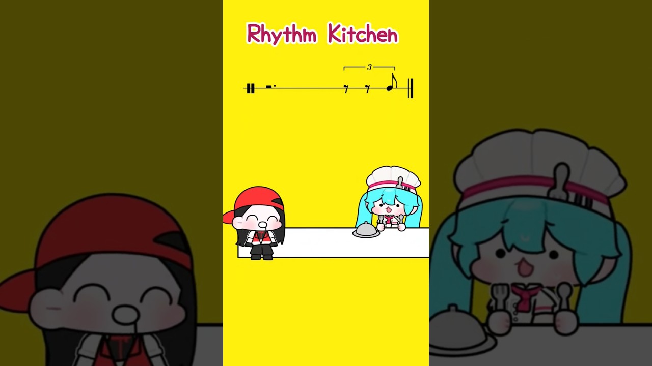 Rhythm Kitchen with Miku and Teto #ボカロ #初音ミク #重音テト