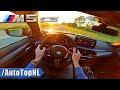 BMW M5 CS F90 POV Test DRIVE & SLIDE by AutoTopNL