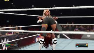 wwe 2k25 zaria vs blake monroe -womens north american champion nxt halloween havoc