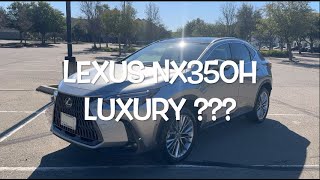 2024 LEXUS NX350H HYBRID LUXURY AWD SUV PROS/CONS REVIEW by netman88 3,656 views 1 month ago 23 minutes