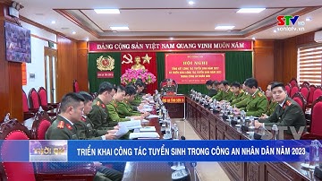 Hội nghị triển khai công tác tuyển sinh trong Công an nhân dân năm 2023