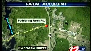 Man killed in Narragansett crash