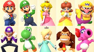 Mario Party Superstars - All Characters