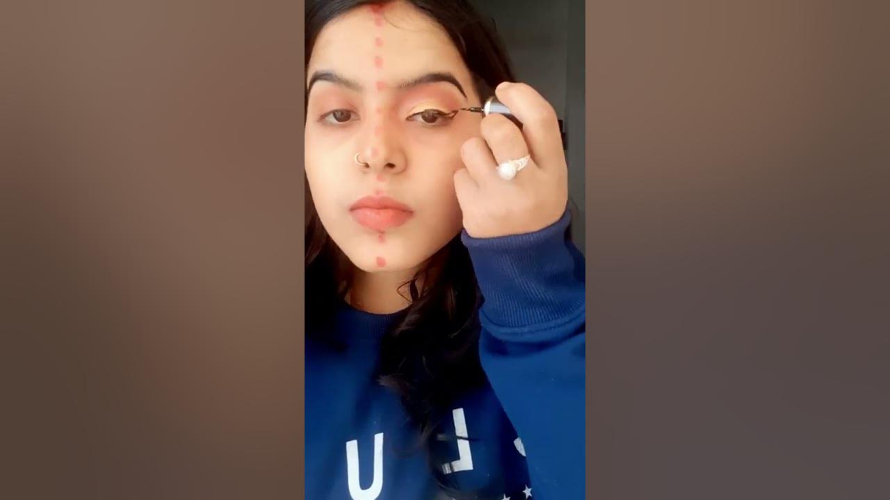  Small eye 👁 v/s Big eye👀 makeup look #shorts #youtubeshorts #eyemakeup ...