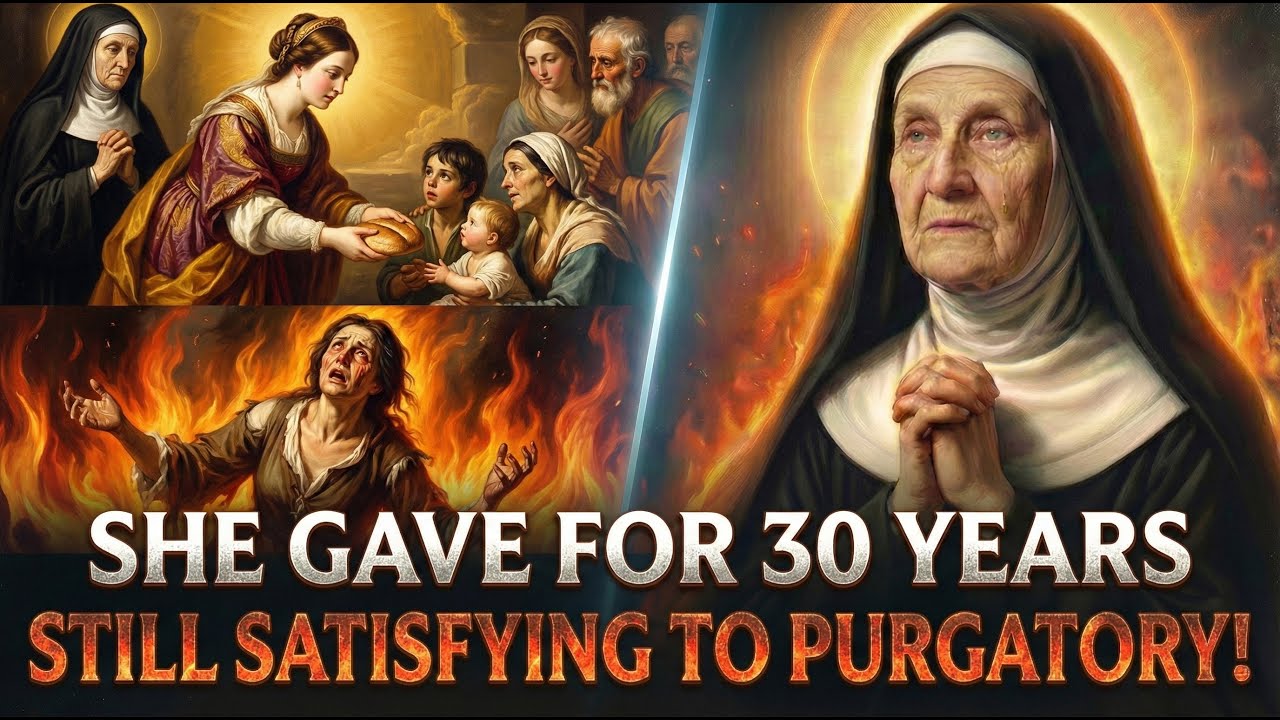 She Gave to the Poor for 30 Years — Saint Bridget Saw Her BURNING in Purgatory