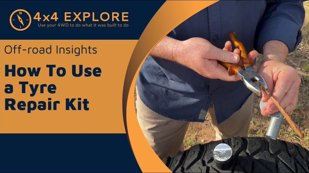 How to use a Tyre Repair Kit - YouTube