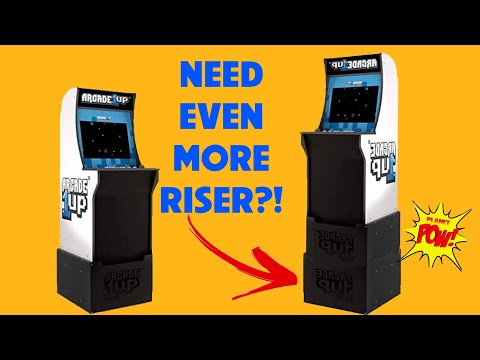 アーケード1UP 台　arcade1up riser Arcade1Up - Riser - Mount - Compatible with all Classic