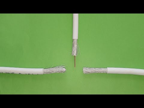 Video: Rg6 kablosunu bölebilir misin?