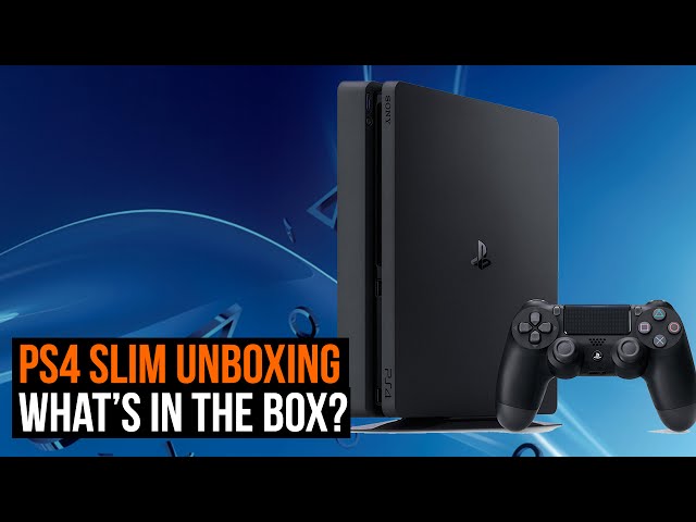 PS4 Slim unboxing - what's in the box? YouTube