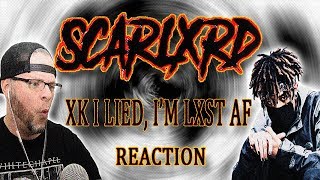 Metalhead Reaction To Scarlxrd - Xk I Lied Im Lxst Af