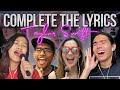 Complete The Lyrics! Taylor Swift Edition | SAYS Challenge