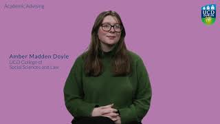 Amber Madden Doyle: Academic Advising - the student perspective
