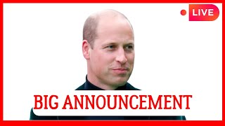 ROYAL FAMILY IN SHOCK! PRINCE WILLIAM MAKES IMPORTANT ANNOUNCEMENT