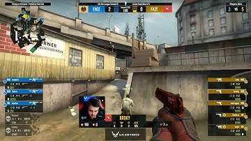 FaZe winning full eco round vs ence