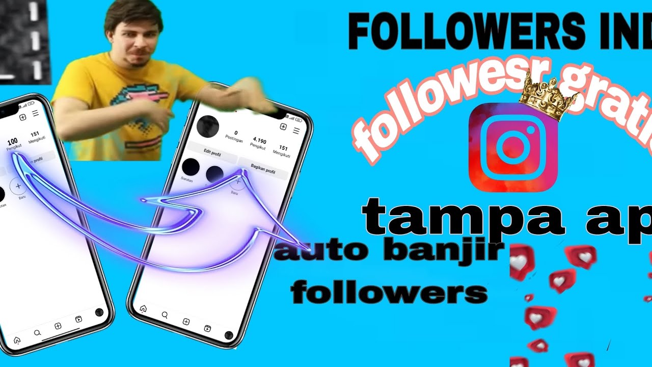 cara menambah followers instagram gratis, permanen, tampa apk, terbaru