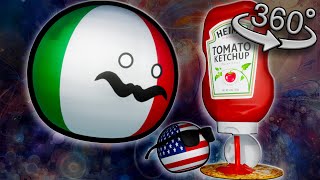POV: You're GIANT KETCHUP! on Pizza Countryballs (360 VR) by GyLala 41,158 views 1 month ago 3 minutes, 43 seconds