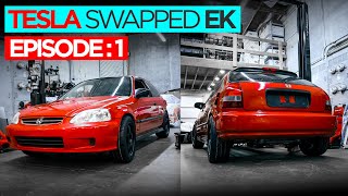Rywire Tesla Swapped Ek | Episode: 1