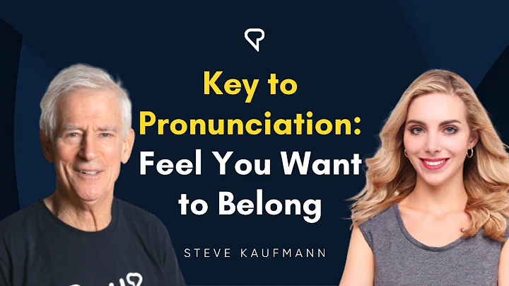 Key to Pronunciation: Feel You Want to Belong | Discussion with @Iryna Fedchenko